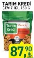 TARIM KREDİ CEVİZ İÇİ 150 G fiyat ve kampanya bilgisi